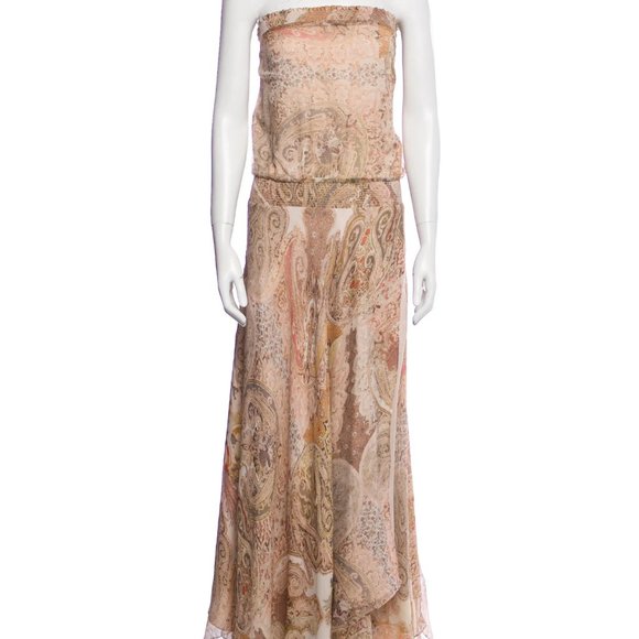 COPY - HHH by Haute Hippie Silk Evening Gown - Picture 1 of 2